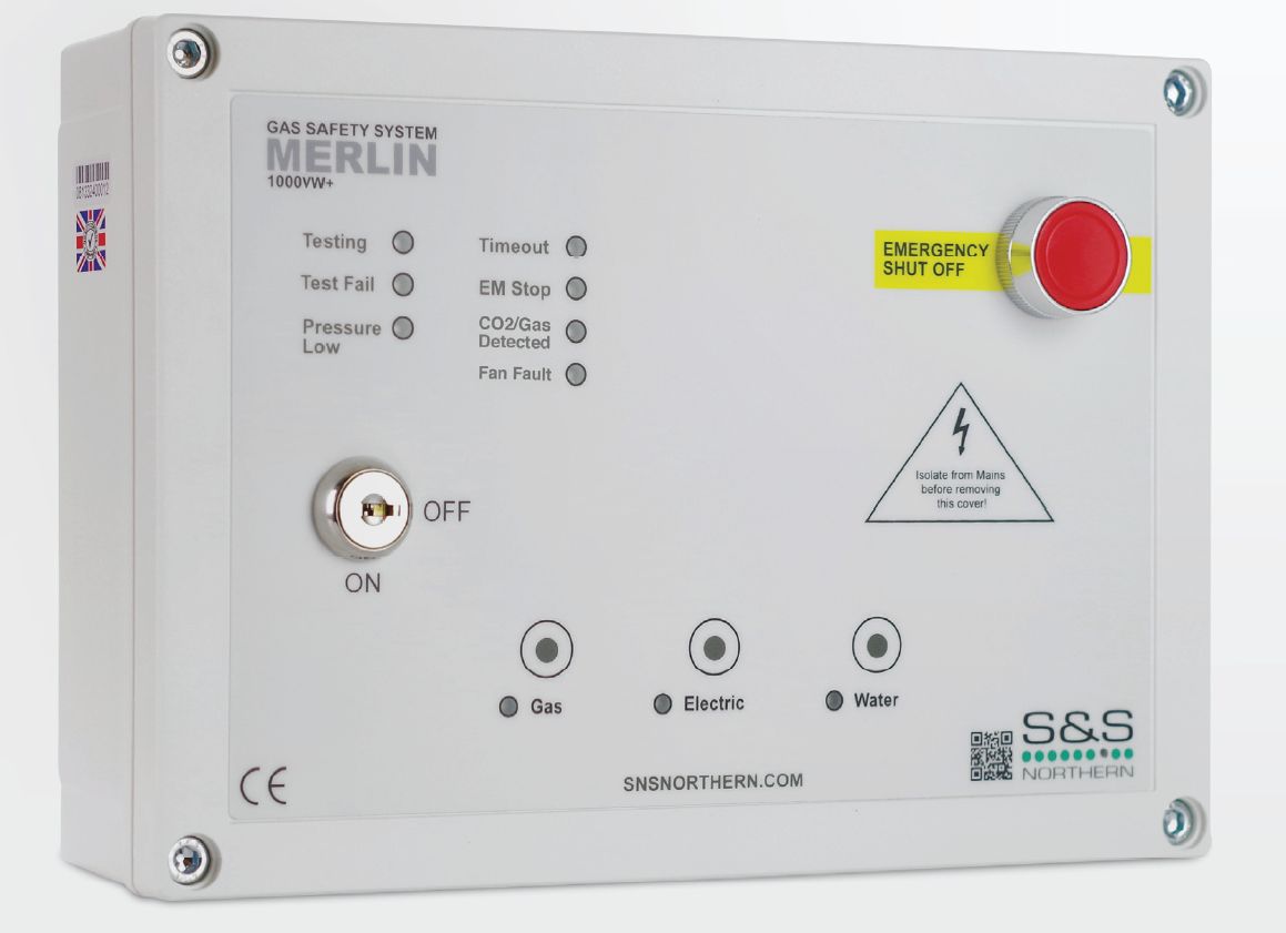 Sands Merlin 1000vw Gas Pressure Proving Electric And Water Isolation With Ventilation Interlocking 0177