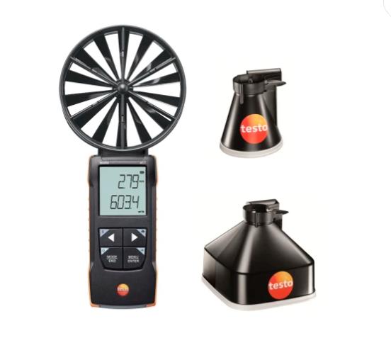 Testo Testo 417 kit 1 - Vane Anemometer with Measurement Funnels